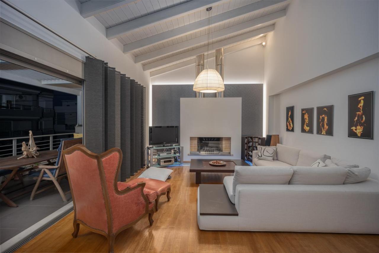 Ferienwohnung Artemis Luxury Penthouse By Estia Iraklio Exterior foto