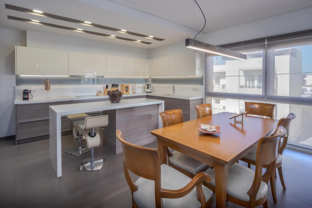 Ferienwohnung Artemis Luxury Penthouse By Estia Iraklio Exterior foto